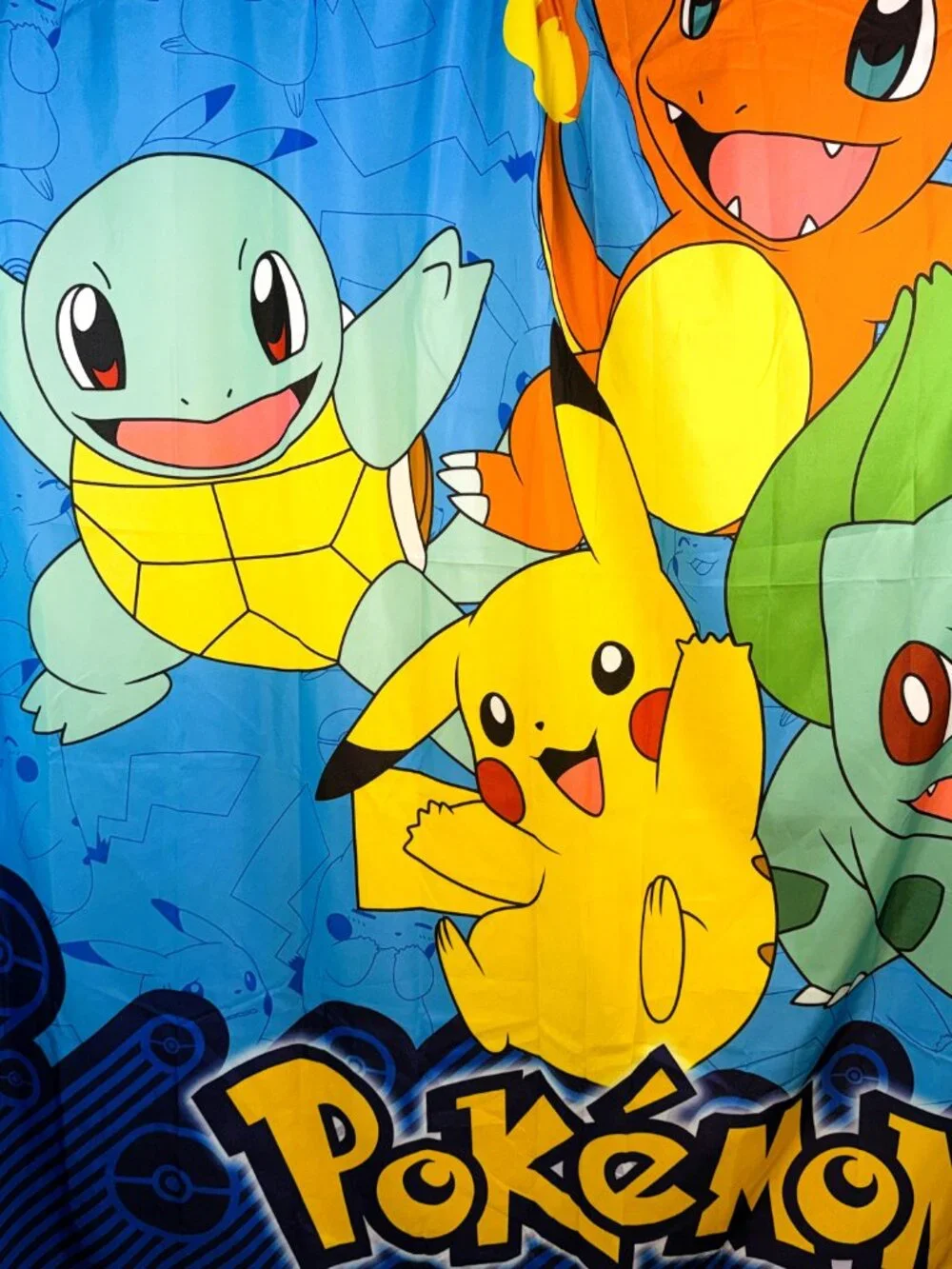 2017 Pokemon Kids Decorative Microfiber Shower Curtain 72
